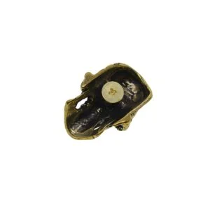 Brass Skull Head Pin Batch Button Screw Back EDC Belt Buckle For Cap Hat Saddle EDC Tools & Brass Collectibles