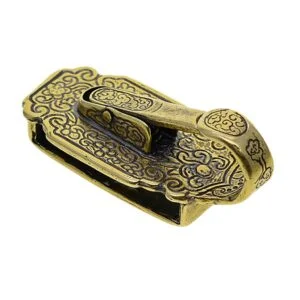 100% Solid Brass Belt Loop Key Holder Key Chain Storage Pocket Hook Hanger Belt Buckel EDC Tools & Brass Collectibles