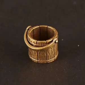 Pure Brass Mini Bucket Keychain Pendant Bag Car Hanging Tea Pet Ornament Trinket EDC Tools & Brass Collectibles